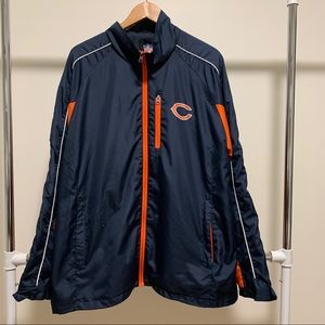 NFL Chicago Bears Windbreaker Jacket Men’s XL